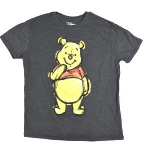 DISNEY || Winnie the Pooh Disney T-Shirt Charcoal Grey Tee XS